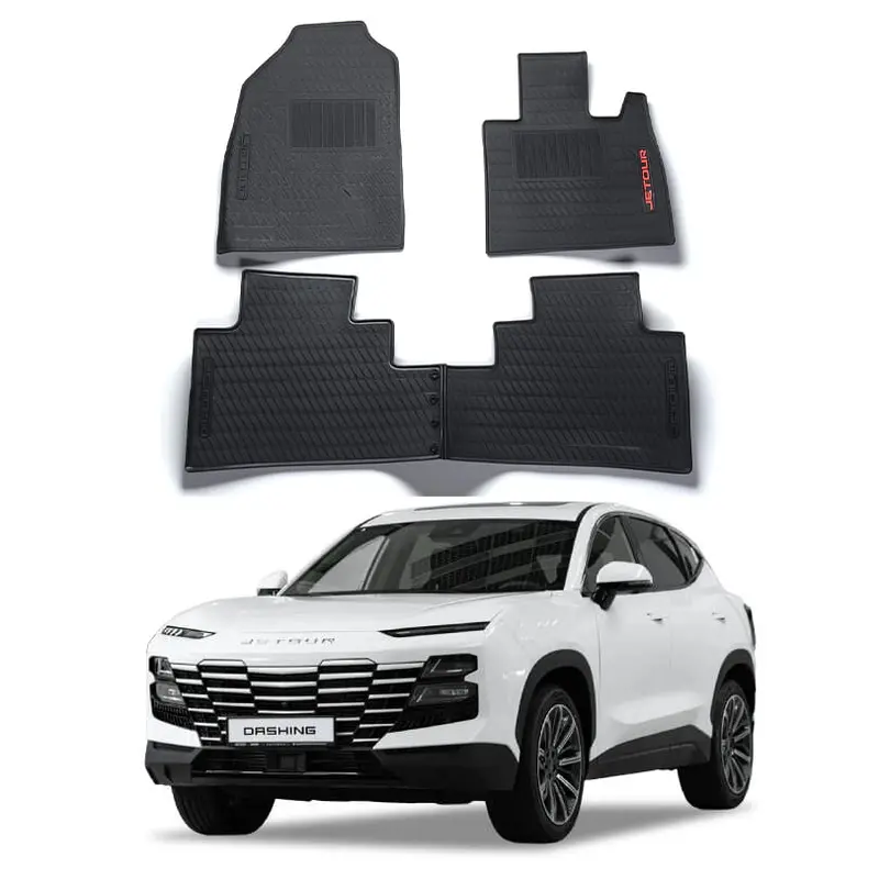 Jetour Dashing Pvc Rubber Floor Mat Black Mix Design 2025 - 2026 2