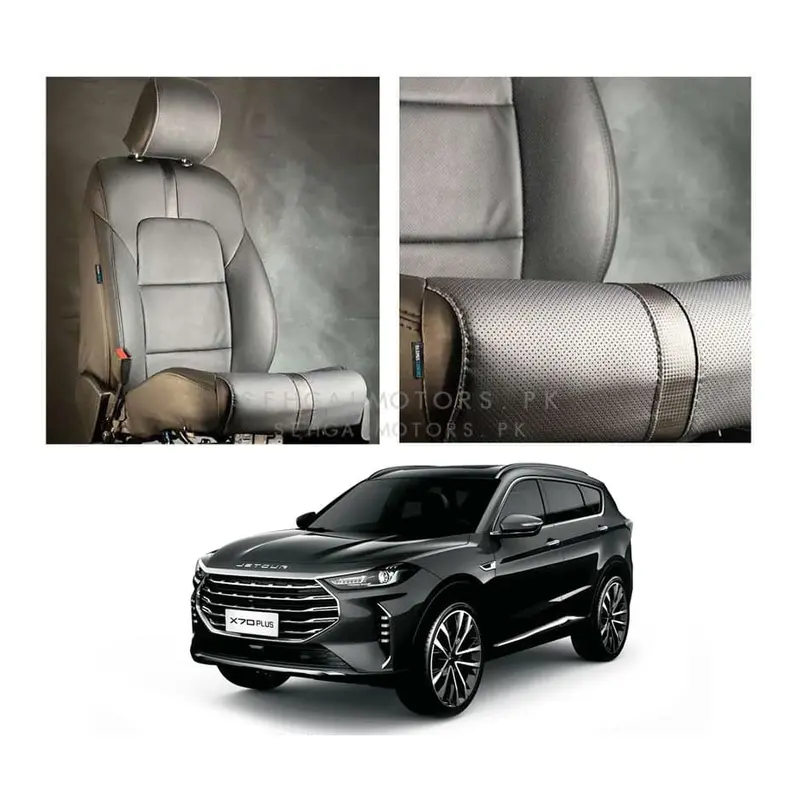 Jetour X70 Plus Type R Black Black Seat Covers 2025 - 2026 2