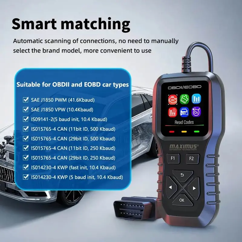 K1 Obd2 Scanner Code Reader For Cars 2