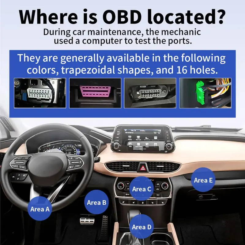 K2 Obd2 Scanner Code Reader For Cars Red 2