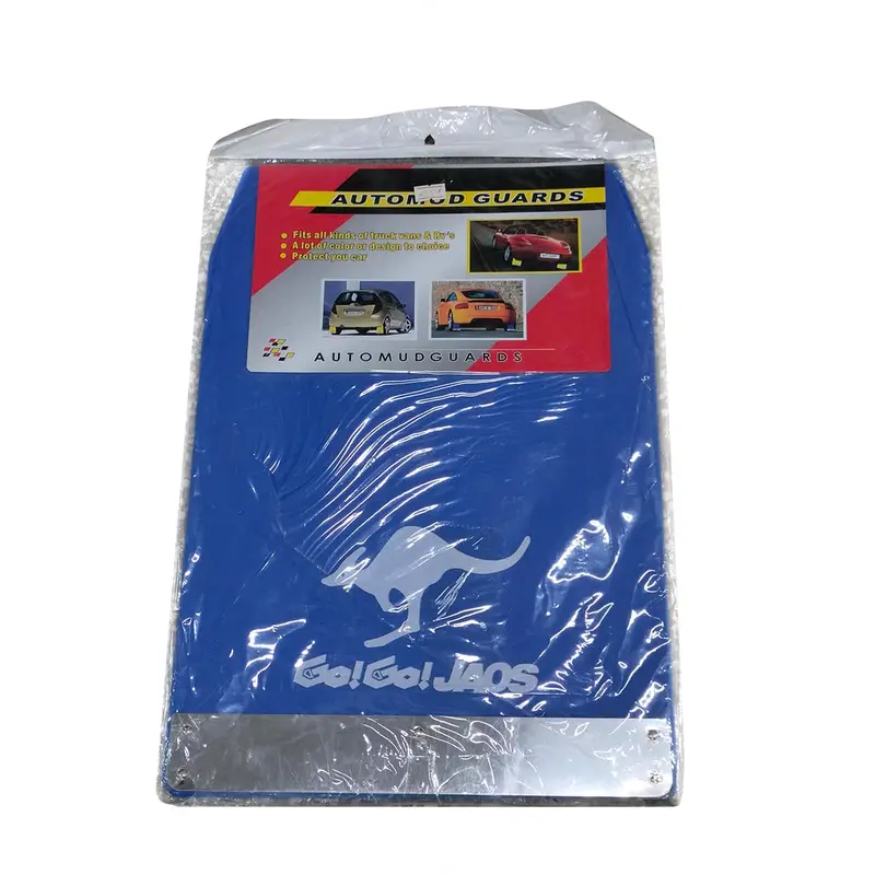 Kangaroo Premium Universal Mud Flaps For Suv Cars Large - Blue 2