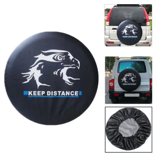 Keep Distance Spare Wheel Cover Black 1