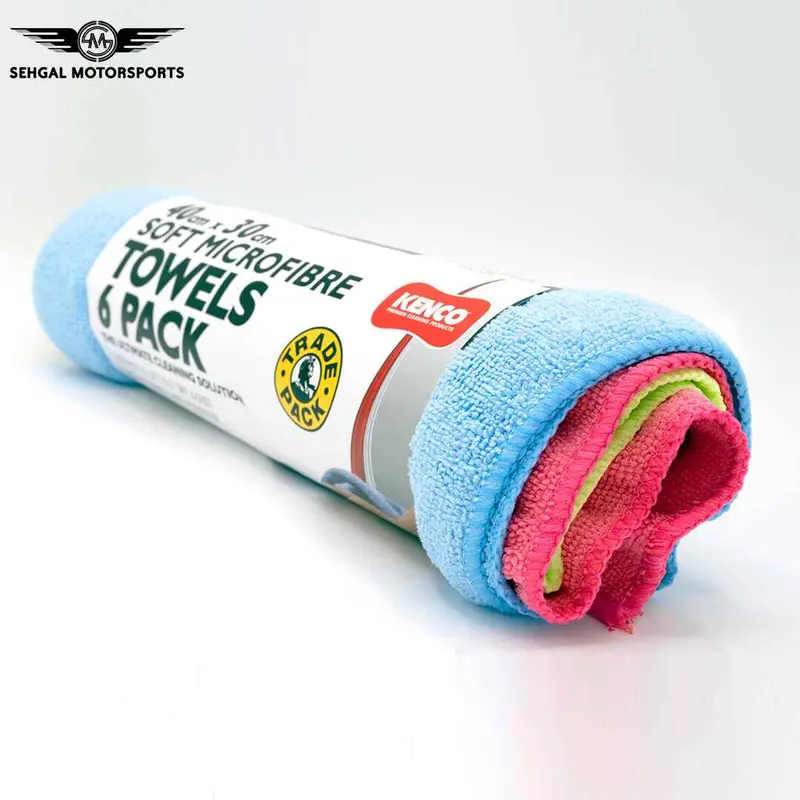Kenco Soft Microfiber Towel 40X30cm Pack Of 6 1