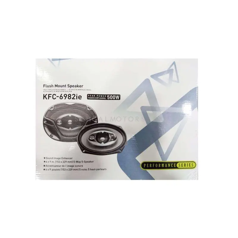 Kenwood Flush Mount Speakers Kfc-6982Ie 500 W 6" X 9" 2