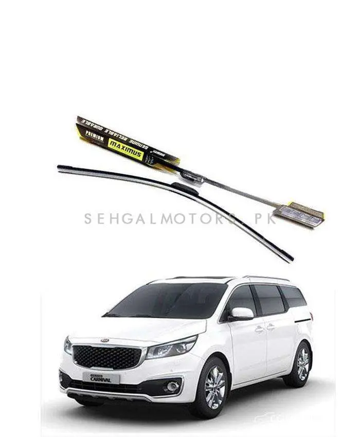 Kia Grand Carnival Maximus Premium Silicone Wiper Blades 2019 - 2025 1