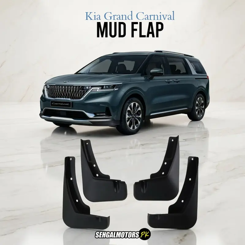 Kia Grand Carnival Mud Flaps 4 Pcs 2019 - 2024 1