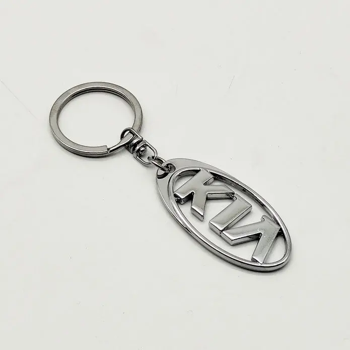 Kia Metal Keychain Keyring - Chrome 2