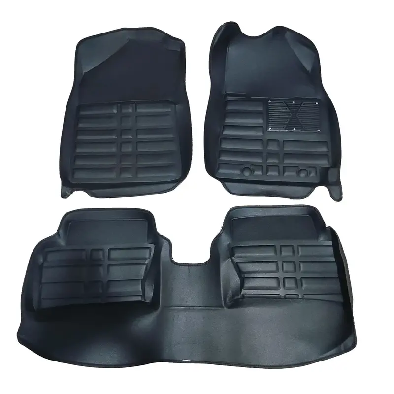 Kia Picanto 5D Floor Mat Black 3 Pcs 2019 - 2025 2