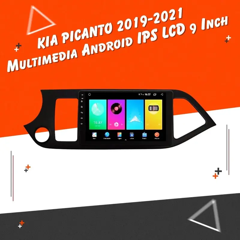 Kia Picanto Android Lcd Black 9 Inches 2019 - 2025 1