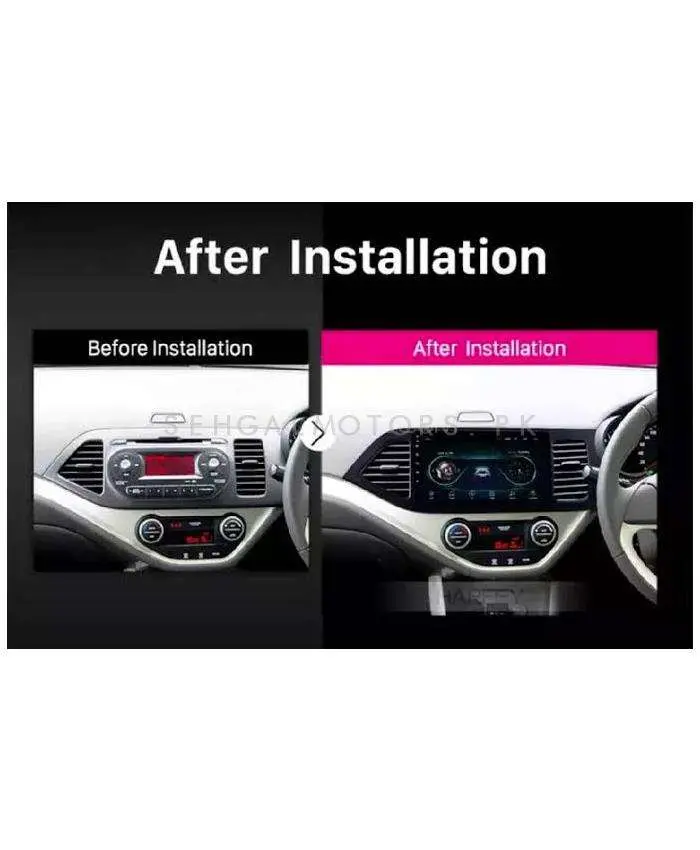 Kia Picanto Android Lcd Black 9 Inches 2019 - 2025 2
