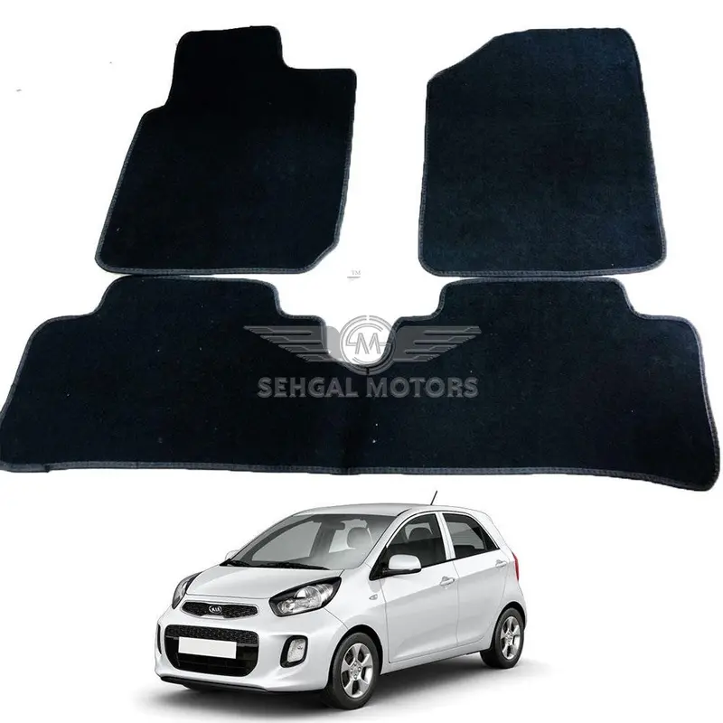 Kia Picanto Carpet Floor Mat Black Model 2020 - 2021 Local 1