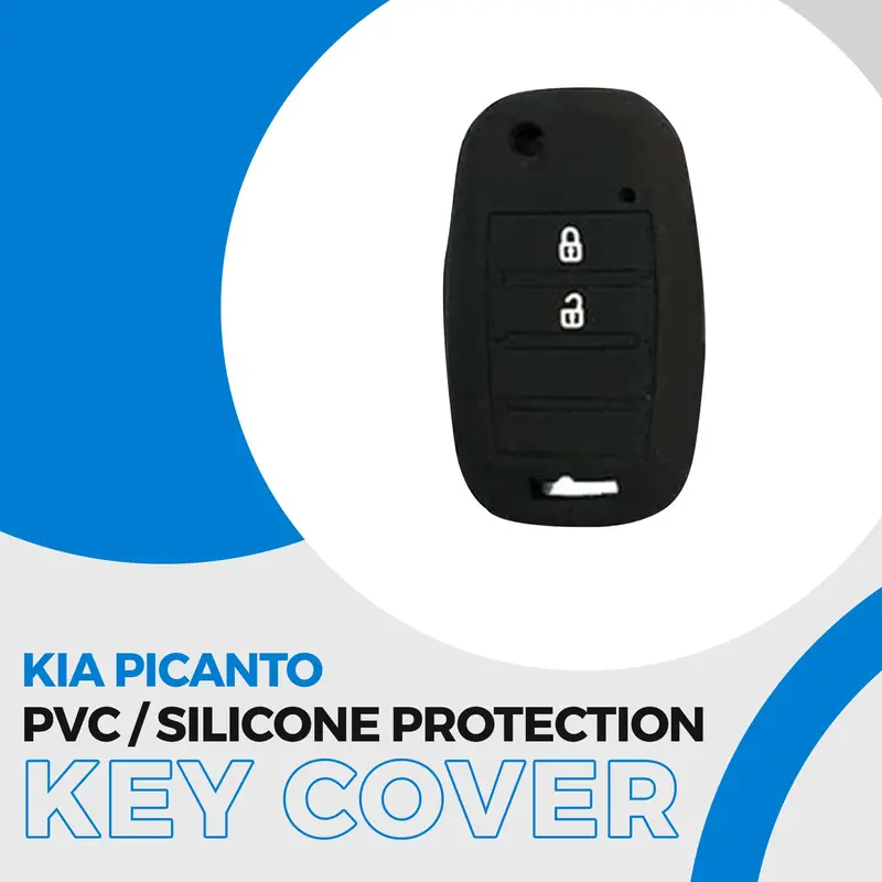 Kia Picanto Jack Knife Silicone Pvc Key Cover 2 Buttons 2019 - 2025 1