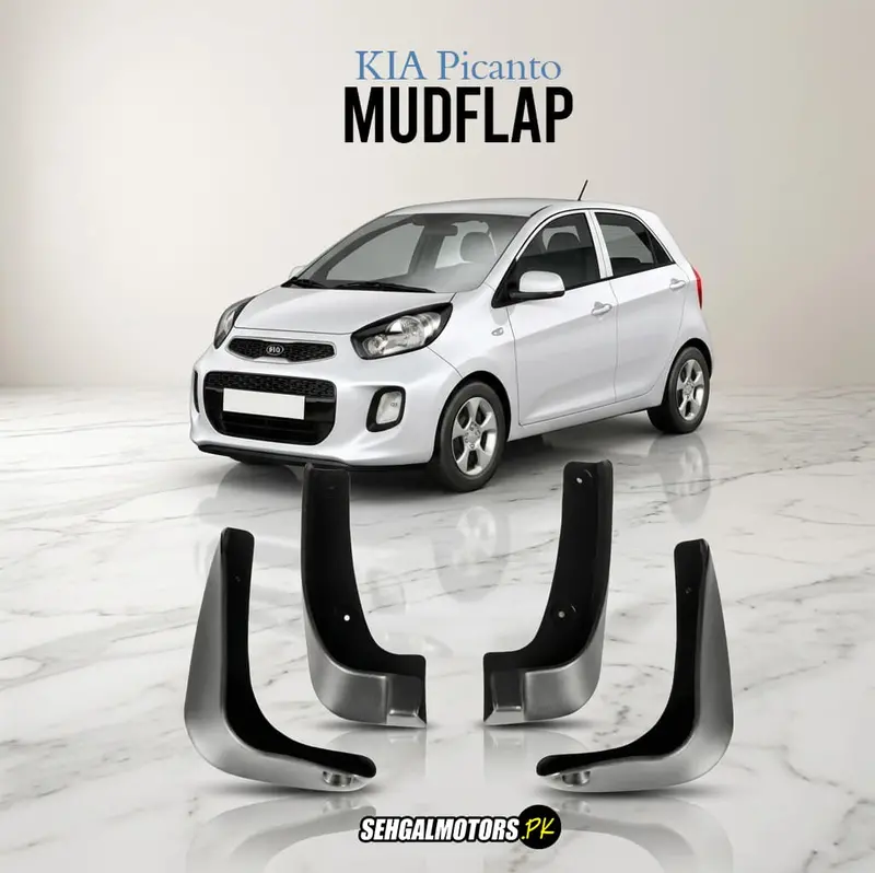 Kia Picanto Mud Flaps 4 Pcs 2019 - 2024 1