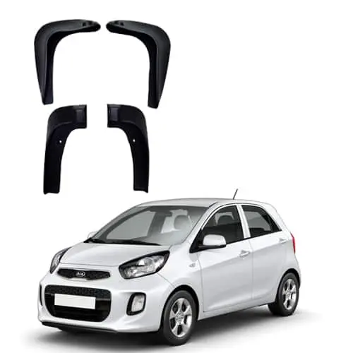 Kia Picanto Mud Flaps 4 Pcs 2019 - 2024 2