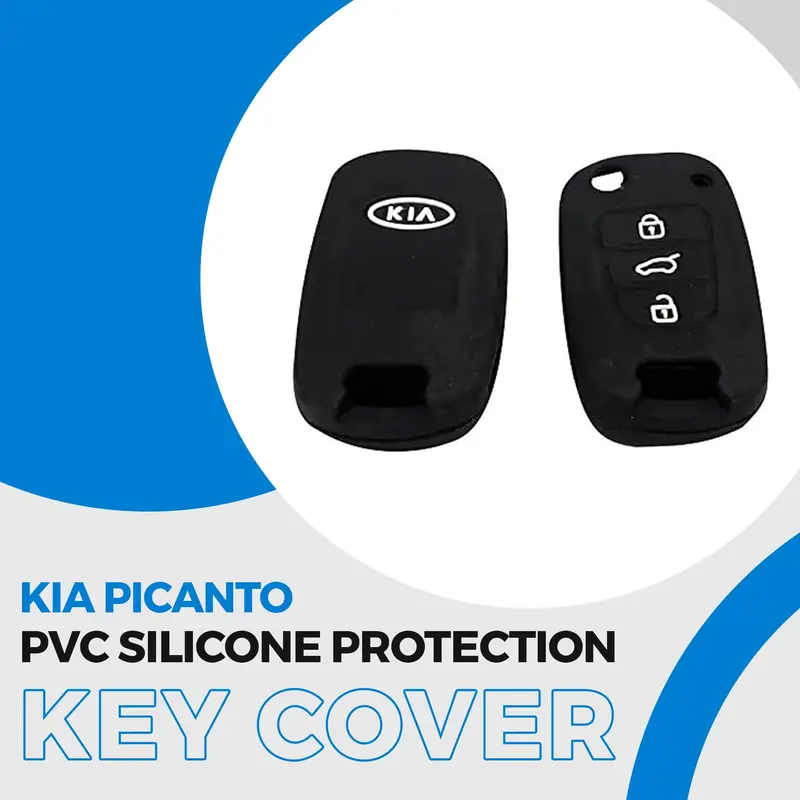 Kia Picanto Silicone Pvc Key Cover 3 Button 2019 - 2025 1