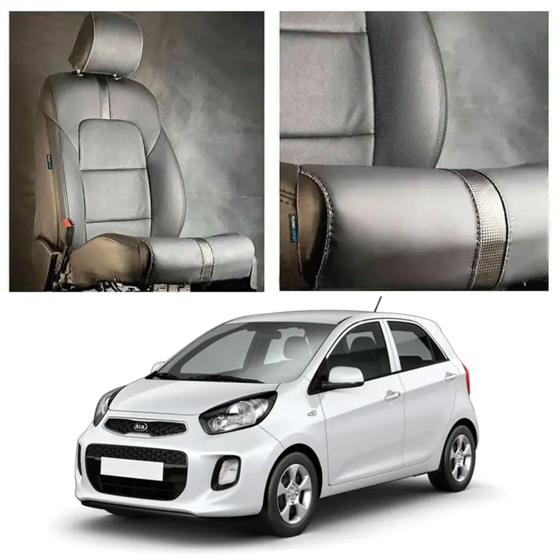 Kia Picanto Type R Black Black Seat Covers 2019 - 2025 1