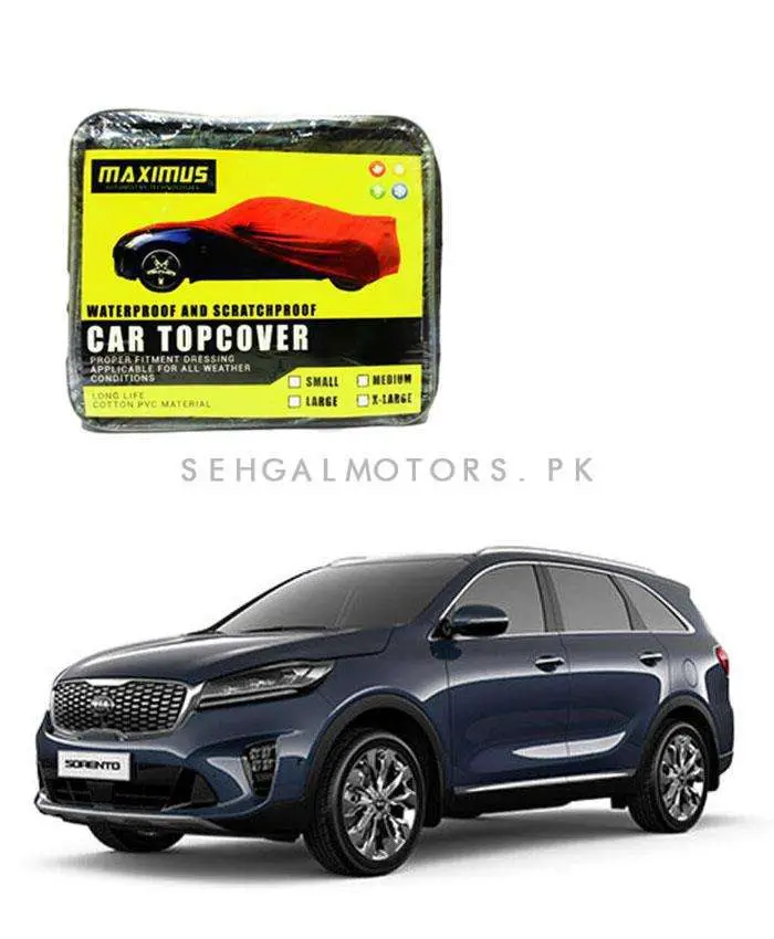 Kia Sorento Maximus Non Woven Car Top Cover 2021 - 2024 - - Scratchproof And Waterproof - Without Belt 1