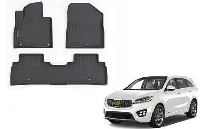Kia Sorento Tpe Floor Mats Model: 2021-24 2