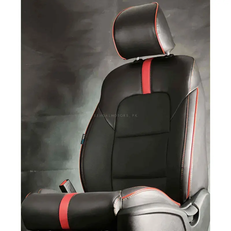 Kia Sorento Type R Black Red Seat Covers 7 Seaters 2025 - 2026 2