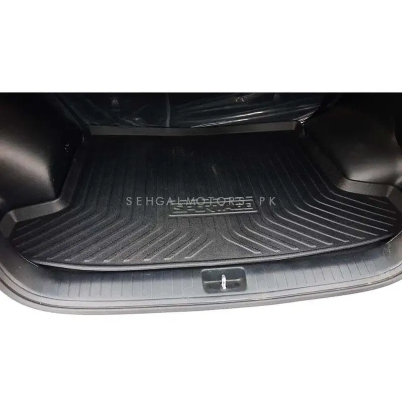 Kia Sportage 5D Tpe Trunk Mat Black 2019-2021 2019 - 2021 - Cargo Boot Liner Diggi Protection Tray Cover 2