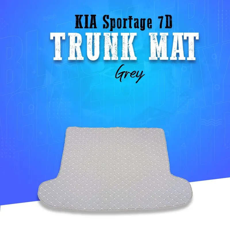Kia Sportage 7D Trunk Mat Grey - Model 2019-2024 1