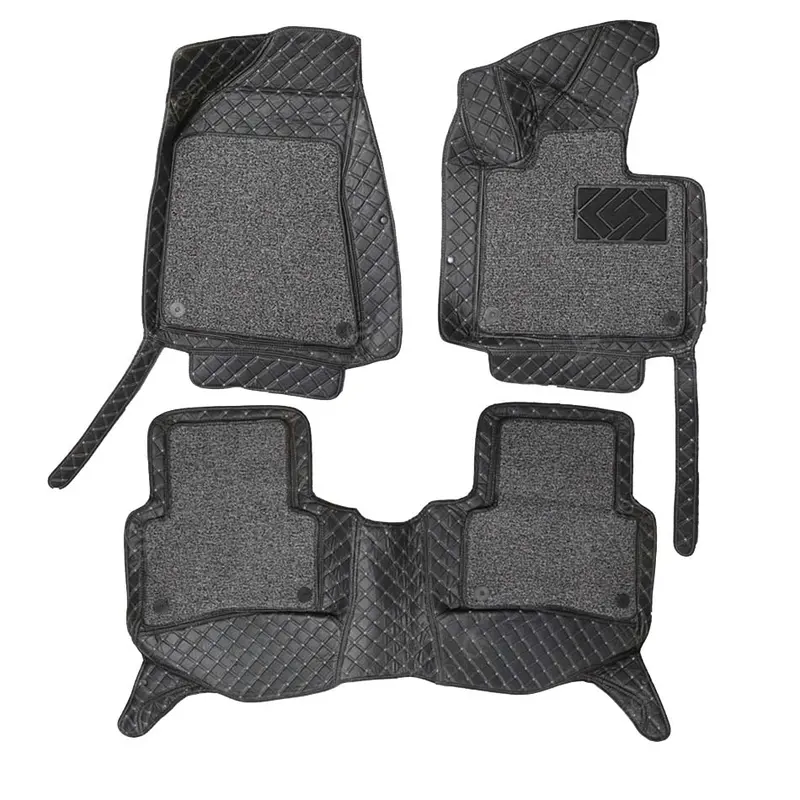 Kia Sportage 9D Floor Mat Black With Gray Grass 3Pcs Model 2020-2021 1