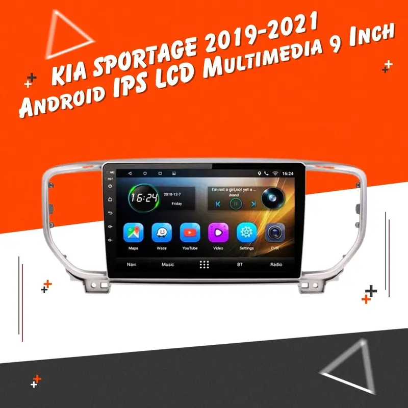 Kia Sportage Android Lcd Silver 9 Inches - Model 2019-2024 1