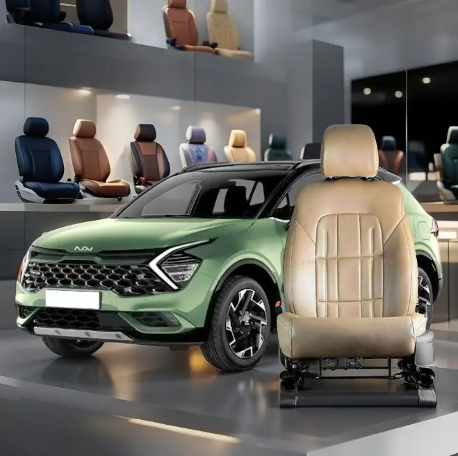 Kia Sportage Audi Style Brown Seat Covers 2025 - 2026 1