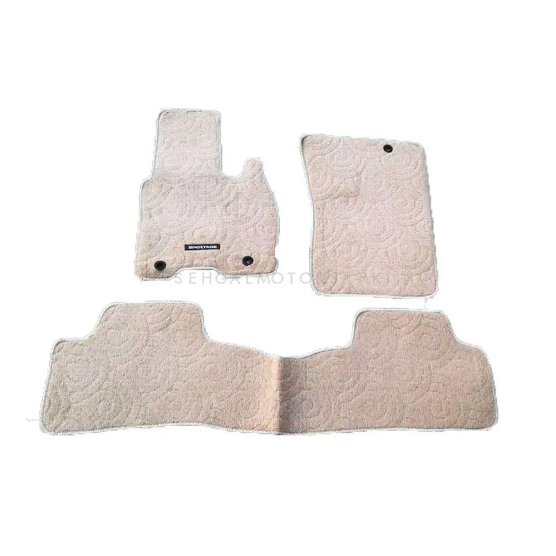 Kia Sportage Carpet Floor Mat Beige Mix Design - Model 2020-2021 2