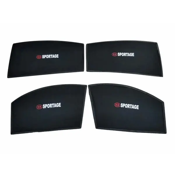 Kia Sportage Foldable & Flexible Sunshade With Logo 2019-2021 - Side Sun Shade 1