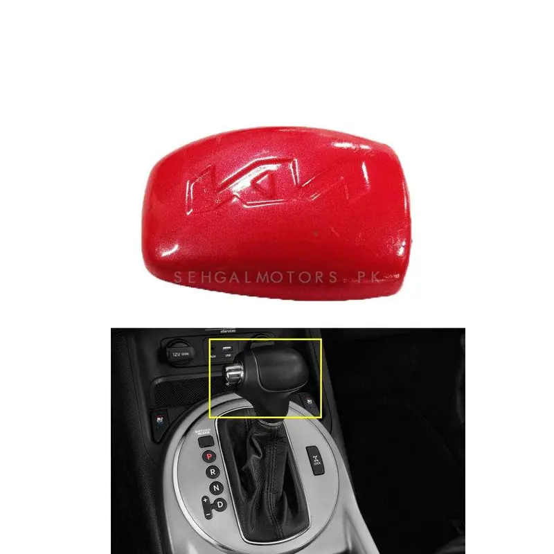 Kia Sportage Gear Knob Head Cover Red - Model 2019-2024 2