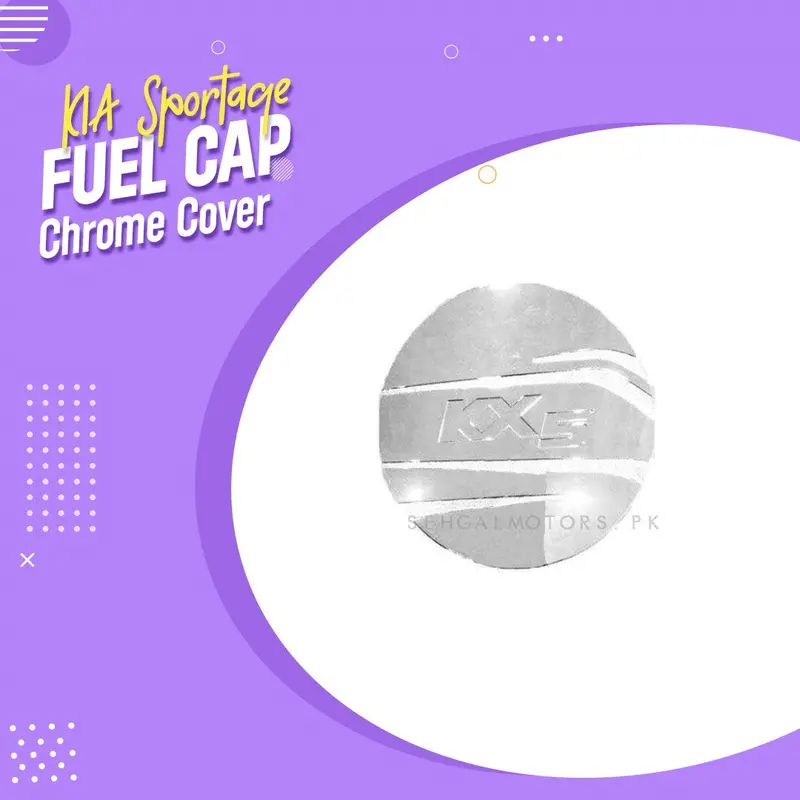 Kia Sportage Kx5 Fuel Cap Chrome Cover - Model 2019-2021 1