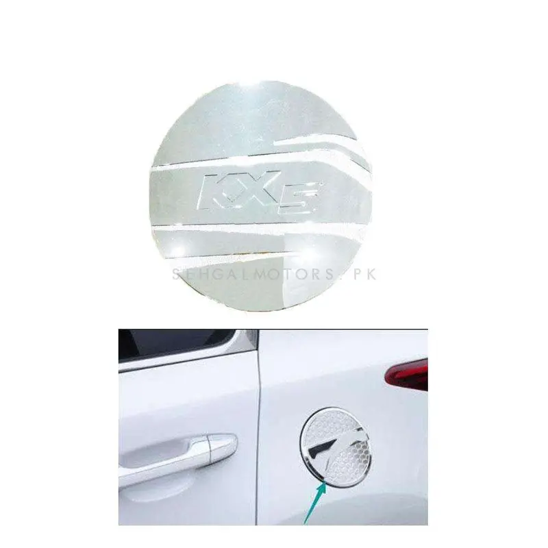 Kia Sportage Kx5 Fuel Cap Chrome Cover - Model 2019-2021 2
