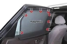Kia Sportage Magnetic Side Window Sunshades Model: 20021-24 2