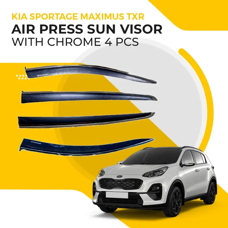 Kia Sportage Maximus Txr Air Press Sun Visor With Chrome 2019 - 2024 1