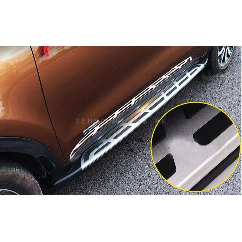 Kia Sportage Side Steps Metal 2019 -2021 - Foot Rest | Skirts Version 1 1