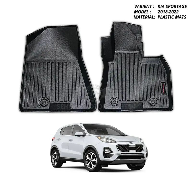 Kia Sportage Tpe Floor Mats (Black) Model: 2020-2024 1