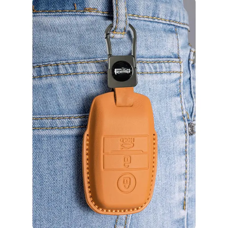 Kia Sportage Tpu Key Cover Camel 2019-2024 2