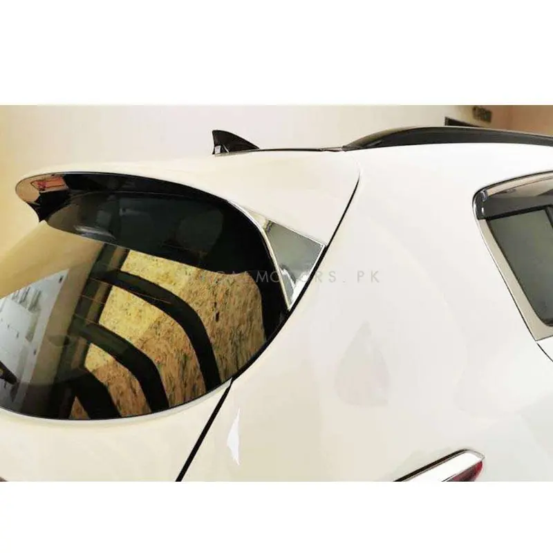 Kia Sportage Trunk Spoiler Edge Chrome Trim - Model 2019 -2021 2