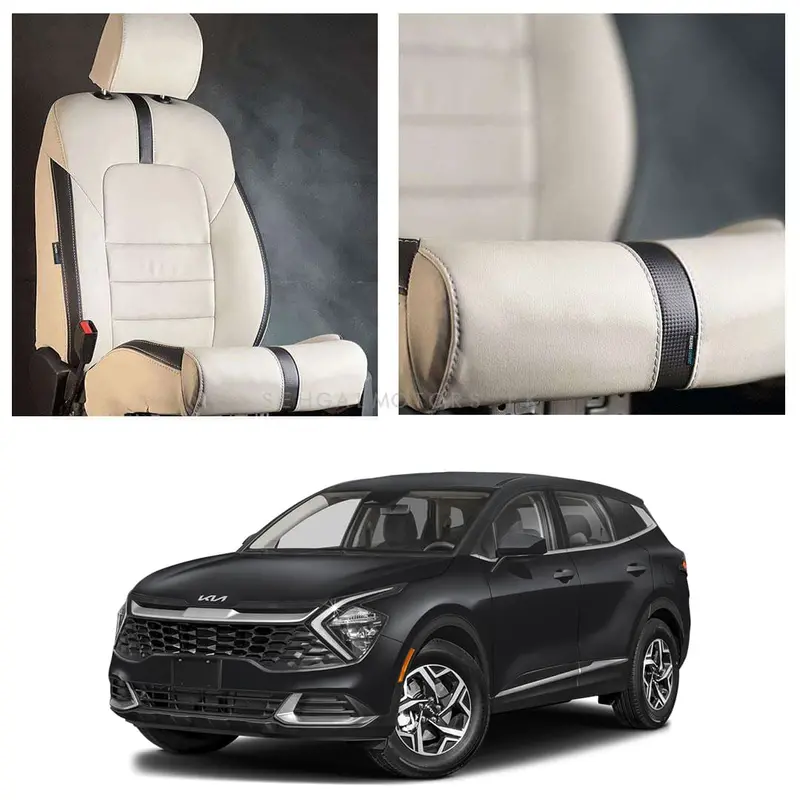 Kia Sportage Type R Beige Black Seat Covers 2025 - 2026 1