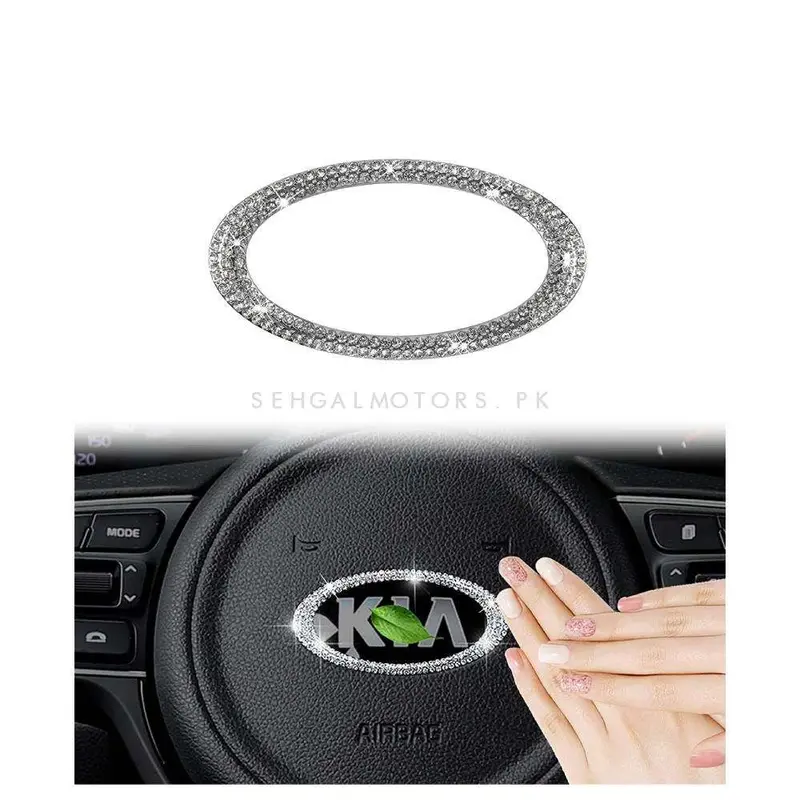 Kia Steering Logo Diamond Style 2019 - 2020 2