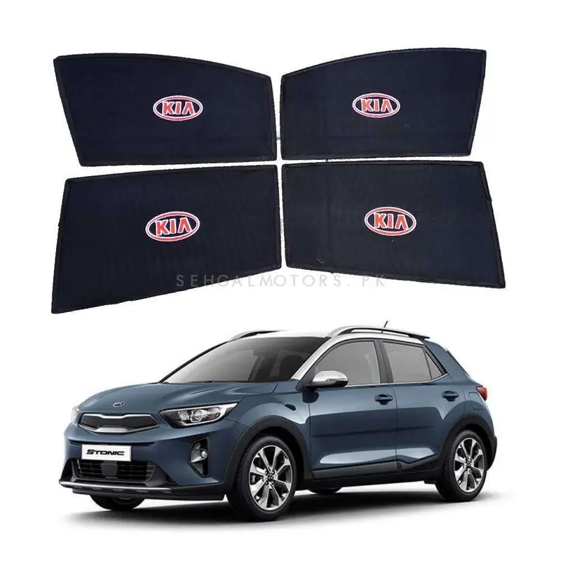 Kia Stonic  Foldable & Flexible Sunshade With Logo 2021 - 2025 - Side Sun Shade 1