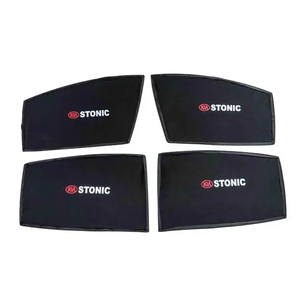 Kia Stonic Foldable & Flexible Sunshade With Logo 2021 - 2025 - Side Sun Shade 2