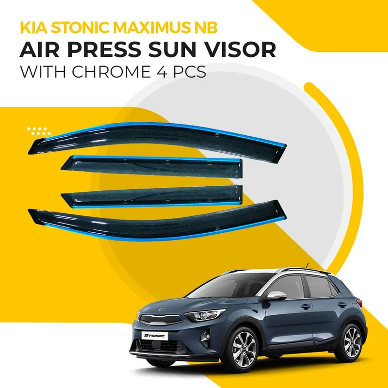 Kia Stonic Nb Air Press Sun Visor With Chrome 2021 - 2025 1