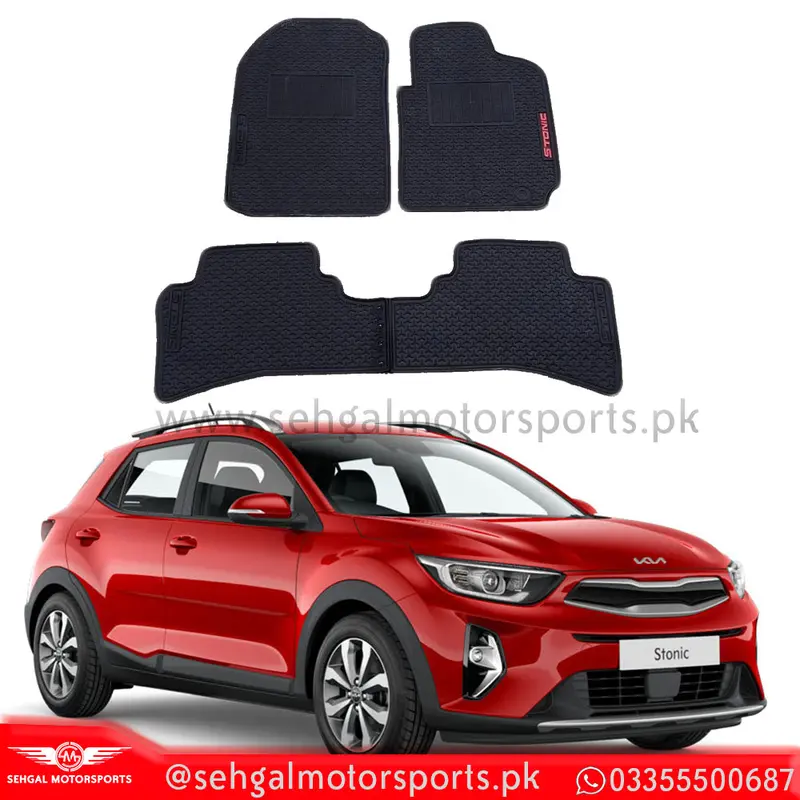 Kia Stonic Rubber Floor Mat Model 2020-2022 1