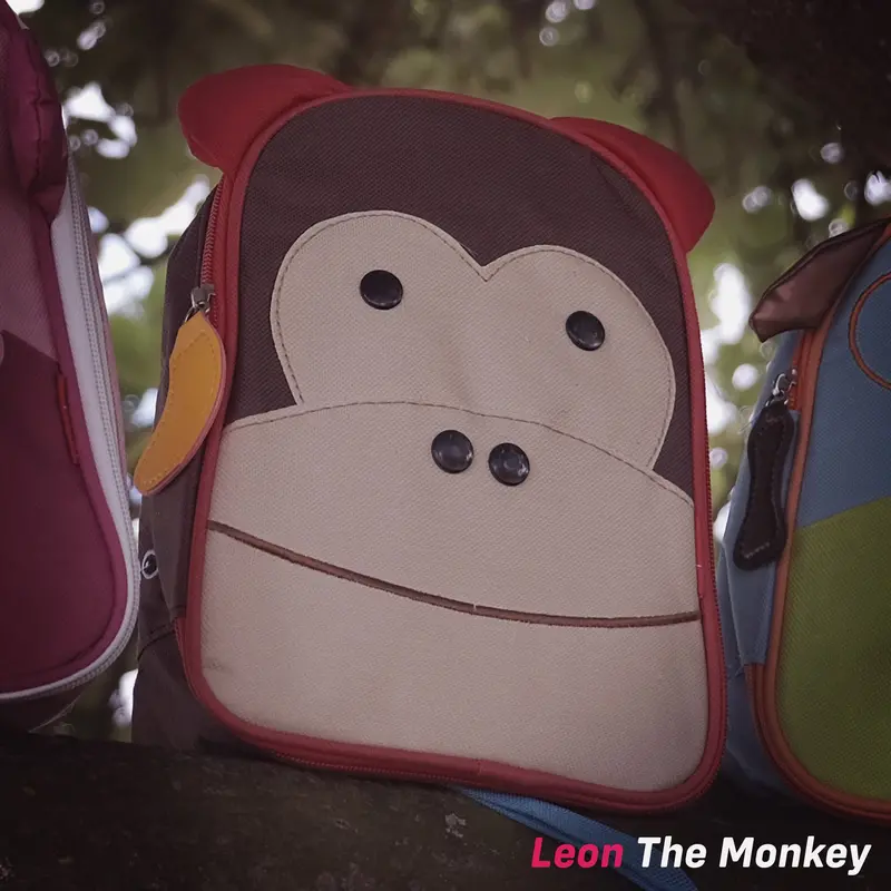Kids Scooter Lunch Bag Accessory - Leon The Monkey 2