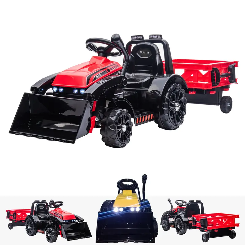 Kids Tractor With Trailer 1