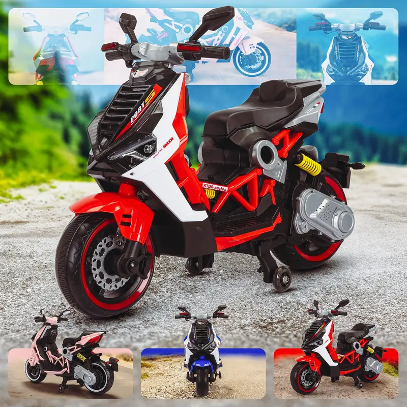 Kids V6rr Dragster 125 Gt Motorbike 1