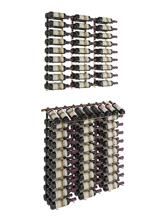 Kit De Supports Pour 144 Bouteilles Avec Présentoir, Série W - Vintage View 3