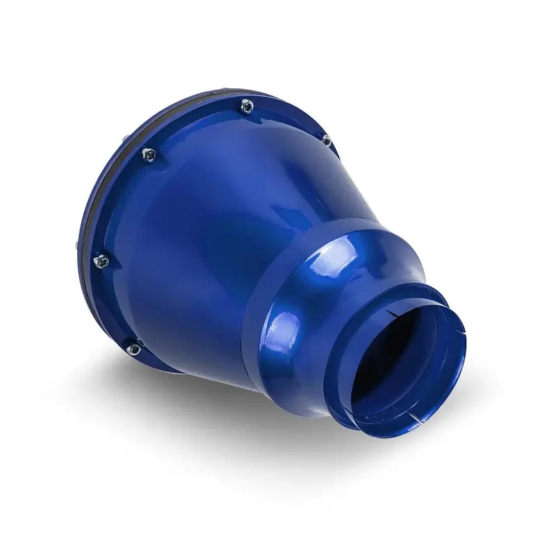 K&N Appolo Cold Air Intake Filter Branded - Blue - Universal Car Air Filter Vehicle Induction High Power Mesh 2